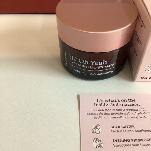 FLEUR & BEE H2 OH YEAH HYDRATING MOISTURIZER 1.5oz New In Box - Picture 9 of 9